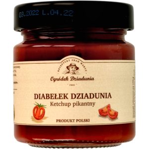 OGR&Oacute;DEK DZIADUNIA Diabełek Dziadunia ketchup, pikantny 220 g