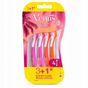 Gillette Venus 3 Smooth Miami maszynki 4 szt.