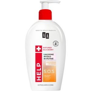 AA Help mydło w płynie, do rąk, z D-pantenolem, łagodne, S.O.S. 300 ml