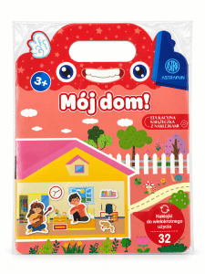 Edukacyjna książeczka z naklejkami ASTRA &ndash; M&oacute;j Dom