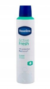 Vaseline Active Fresh – antyperspirant w sprayu dla kobiet 250 ml