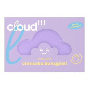 CLOUD111 chmurka do kąpieli, o zapachu słodkiej jagody, musująca 120 g