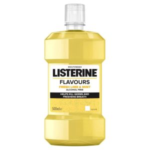 Listerine Fresh Lime&Mint płyn do płukania jamy ustnej 500