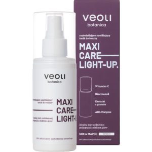 VEOLI BOTANICA Maxi Care Light-Up tonik do twarzy, rozświetlająco-nawilżający 150 ml