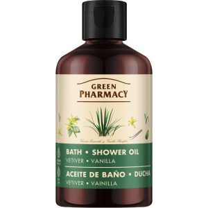 GREEN PHARMACY olejek do kąpieli, Wetiweria i Wanilia 250 ml