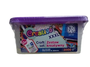 Astra Creativo Zestaw kreatywny XXXL 2000el. Fioletowy w