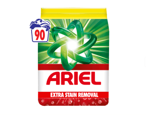 Ariel Extra Stain Removal Proszek do prania 5,85kg 90 prań