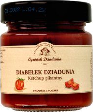 OGR&Oacute;DEK DZIADUNIA Diabełek Dziadunia ketchup, pikantny 220 g