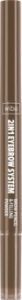 WIBO 2in1 Eyebrow System kredka i puder do brwi w gąbce, nr 1; 1 szt.