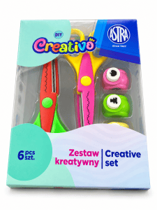 ASTRA Creativo &ndash; zestaw kreatywny, 6 element&oacute;w do prac