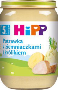 HIPP BIO od pokoleń danie w słoiczku, Potrawka z ziemniaczk