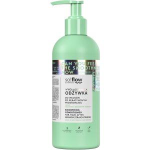 SO!FLOW BY VIS PLANTIS odżywka do włos&oacute;w, po prostowaniu keratynowym, zapach soczystych brzoskwini i kokosa 400 ml