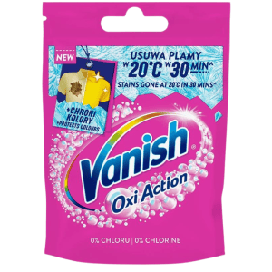 Vanish Oxi Action Odplamiacz do tkanin w proszku 30g