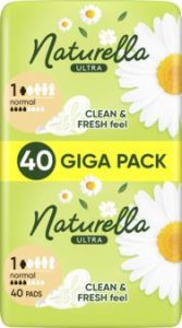 NATURELLA Maxi podpaski higieniczne ze skrzydełkami, Normal 2 18 szt.
