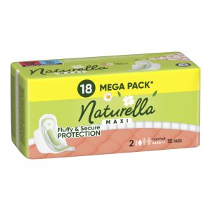 NATURELLA Maxi podpaski higieniczne ze skrzydełkami, Normal 2 18 szt.
