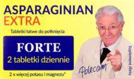 ASPARAGINIAN Extra tabletki wspomagające serce i krążenie, Forte, suplement diety 50 szt.