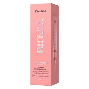 L’Biotica Biovax Glamour Volumetric Treatment – peeling trychologiczny AHA do skóry głowy 100 ml