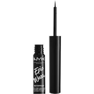 NYX PROFESSIONAL MAKEUP Epic Wear eyeliner, wodoodporny, do oczu i ciała, nr 01 Black 3,5 ml