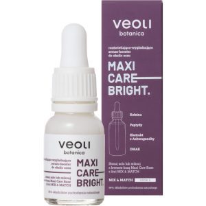 VEOLI BOTANICA Maxi Care Bright serum-booster pod oczy, rozświetlająco-wygładzające 15 ml