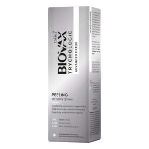 Biovax Trychologic Advanced Detox – peeling trychologiczny do skóry głowy z 15% kwasów AHA, 50 ml