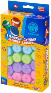 Astra Stempelki zapachowe Cyferki dla dzieci