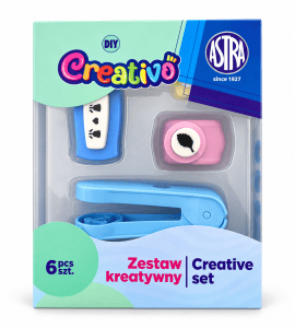 ASTRA Creativo – zestaw kreatywny, 6 elementów do prac