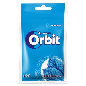 Orbit Peppermint  Guma do Żucia Bez Cukru 29 g &ndash; 21 sztuk