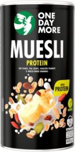 ONEDAYMORE Protein musli z chrupkami grochowymi 400 g