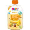 HIPP BIO od pokoleń Sport mus owocowo-zbożowy w tubce, Banany, Gruszki, Pomarańcze, Mango z ryżem, po 1. roku życia 120 g