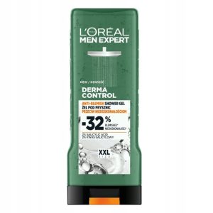 L&rsquo;Or&eacute;al Paris Men Expert Derma Control &ndash; żel pod prysznic przeciw niedoskonałościom