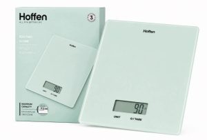 Waga kuchenna HOFFEN miętowa do 15 kg LED