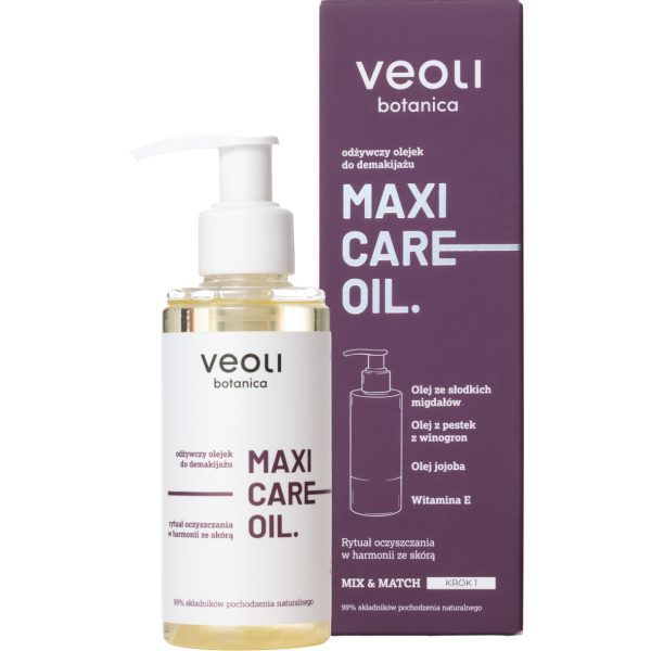 VEOLI BOTANICA Maxi Care Oil olejek do demakijażu, odżywczy 150 ml