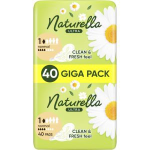 NATURELLA Ultra podpaski higieniczne, ze skrzydełkami, Normal 40 szt.