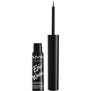 NYX PROFESSIONAL MAKEUP Epic Wear eyeliner, wodoodporny, do oczu i ciała, nr 02 Brown 3,5 ml