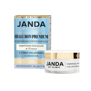 Janda Hialuron premium wygładzający krem pod oczy 15 ml