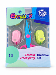 ASTRA Creativo – zestaw kreatywny, 5 elementów do papieru