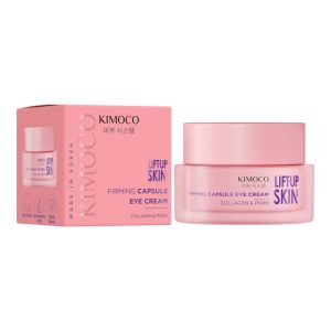 KIMOCO Lift Up Skin krem pod oczy z mikrokapsułkami kolagenu i PDRN, lekki 15 ml