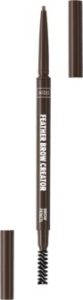 WIBO Feather Brow Creator kredka do brwi, ze szczoteczką, Dark Brown 0,1 g