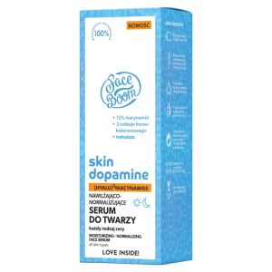 Nawilżająco-normalizujące serum do twarzy [HYALU]³ Niacinamide 12%