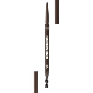 WIBO Feather Brow Creator kredka do brwi, ze szczoteczką, Dark Brown 0,1 g