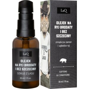 LAQ Dzikus z Lasu olejek do brody, Na ryj brodaty i bez szczeciny 30 ml