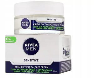 NIVEA MEN Sensitive krem do twarzy 48h nawilżenia 50 ml