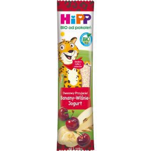 HiPP BIO Owocowy Przyjaciel Banany–Wiśnie–Jogurt, 23 g
