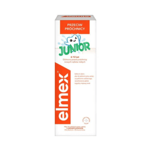 Elmex Junior płyn do płukania jamy ustnej dla dzieci 6–12