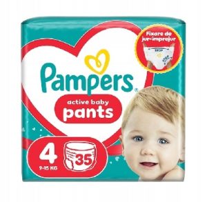 Pampers Active Baby Pieluchomajtki, rozmiar 4, 35 szt.