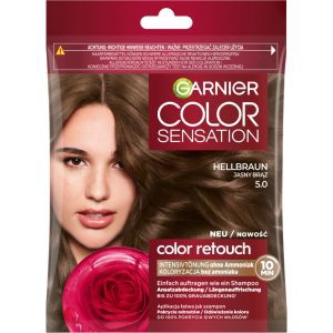Garnier Color Sensation Color Retouch szampon koloryzujący do włosów, nr 5.0 Jasny Brąz 1 szt.