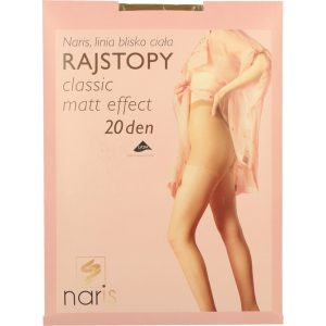 Naris Classic Matt Effect rajstopy, 20 den, Safari, rozm. 2; 1 para