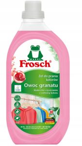 FROSCH Owoc Granatu Żel do prania kolorowych tkanin 1,5 l