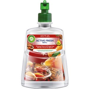 Air Wick Active Fresh wkład do automatycznego odświeżacza powietrza, Zimowy Poncz, Przyprawy 228 ml