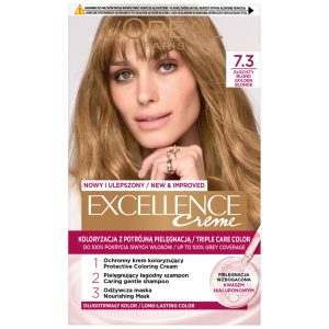 L'Or&eacute;al Paris Excellence Creme krem do włos&oacute;w, koloryzujący, ochronny, nr 7.3 Złocisty Blond 1 szt.